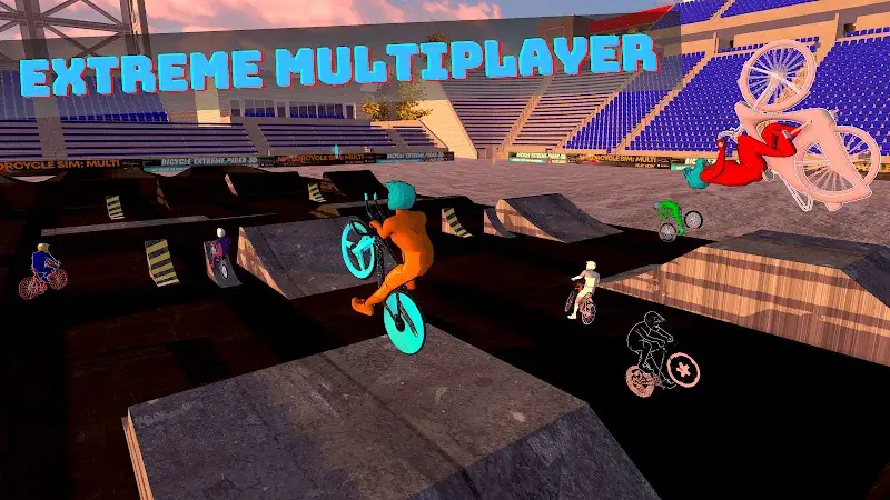 Bicycle Extreme Rider 3D screenshot 2