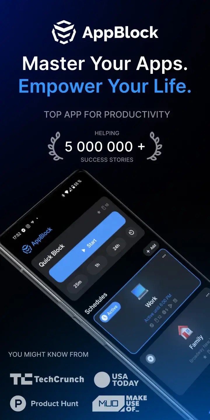 Tangkapan Layar AppBlock 1