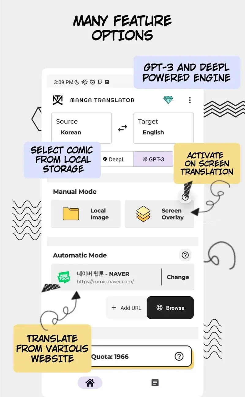ภาพหน้าจอ Manga Translator 5
