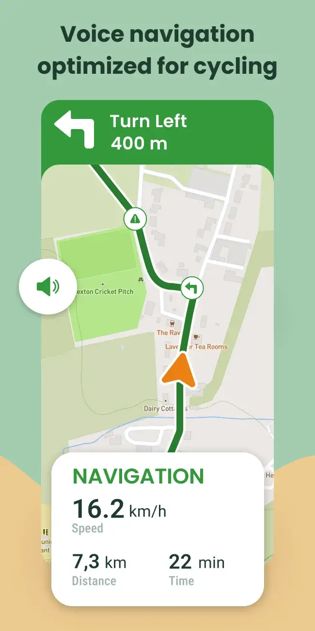 Cyclers: Bike Navigation & Map screenshot 5