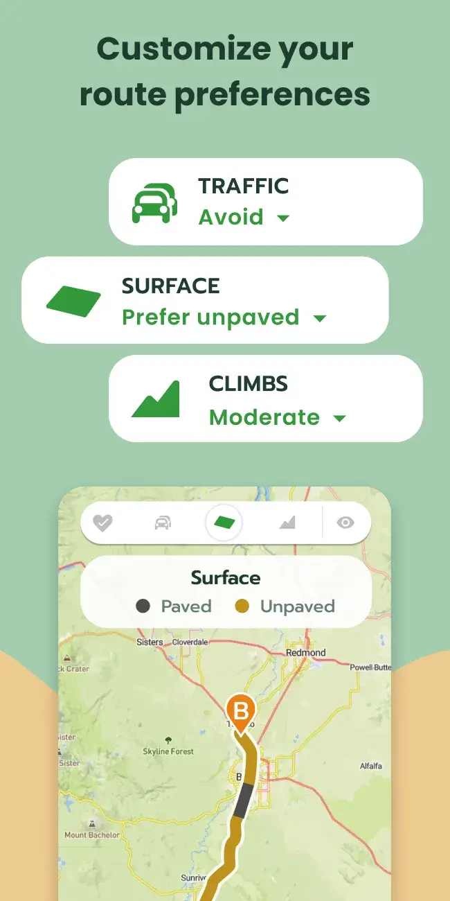 Cyclers: Bike Navigation & Map screenshot 3