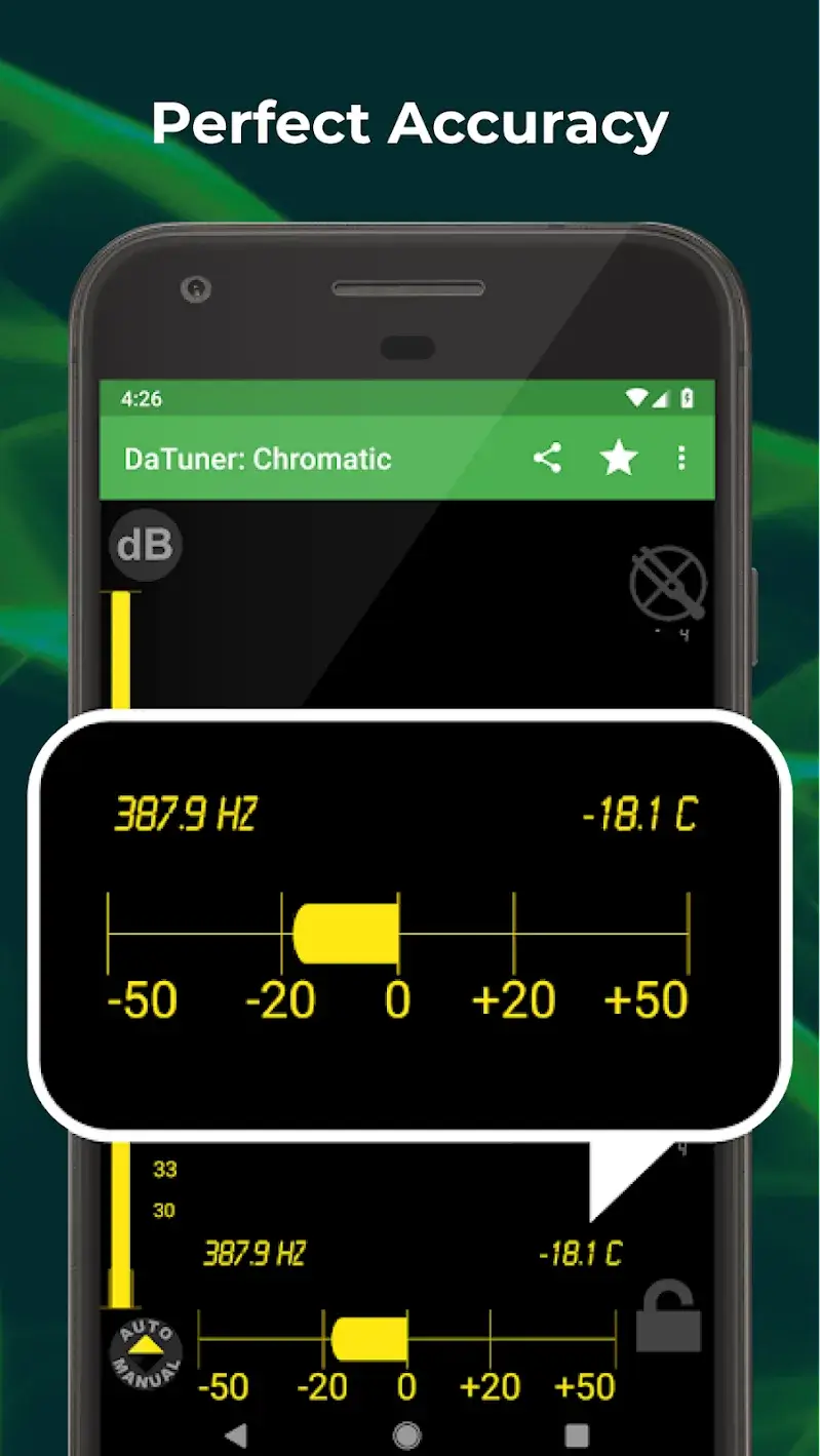 Ảnh chụp màn hình DaTuner 3