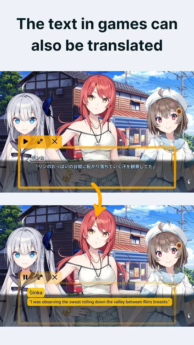 Bubble Screen Translate screenshot do app 4