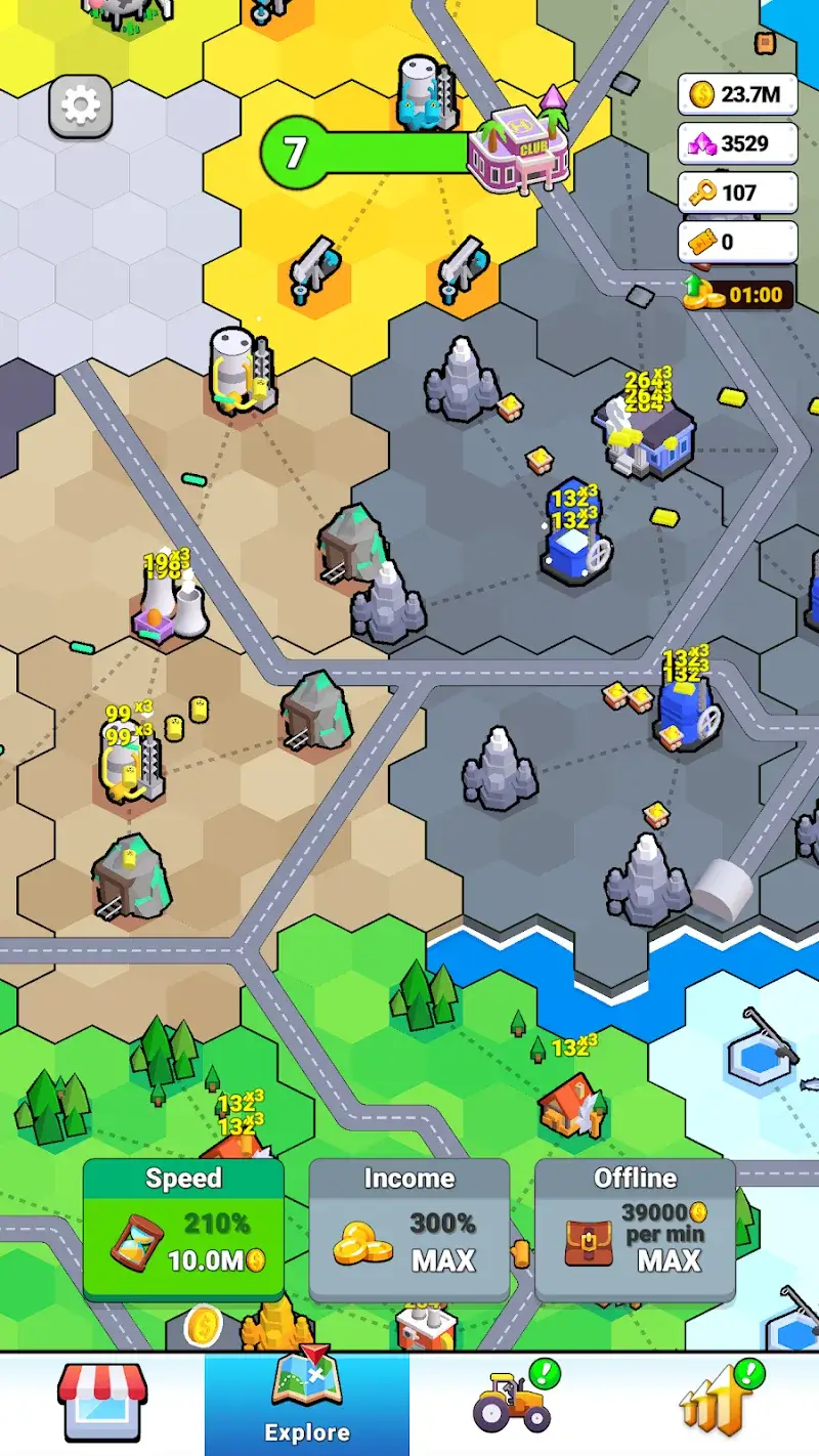 Factory World: Connect Map screenshot 1