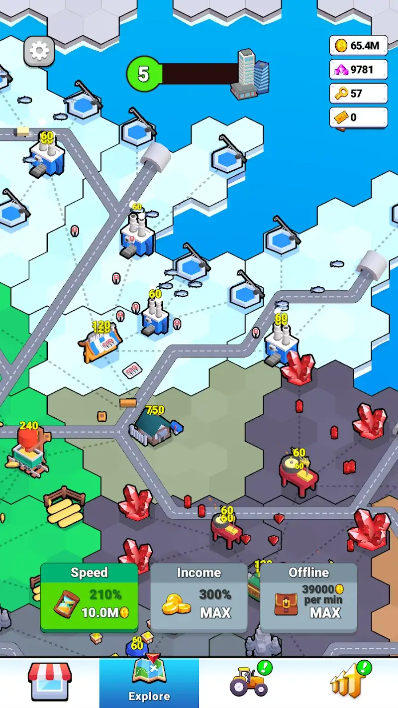 Factory World: Connect Map screenshot 3
