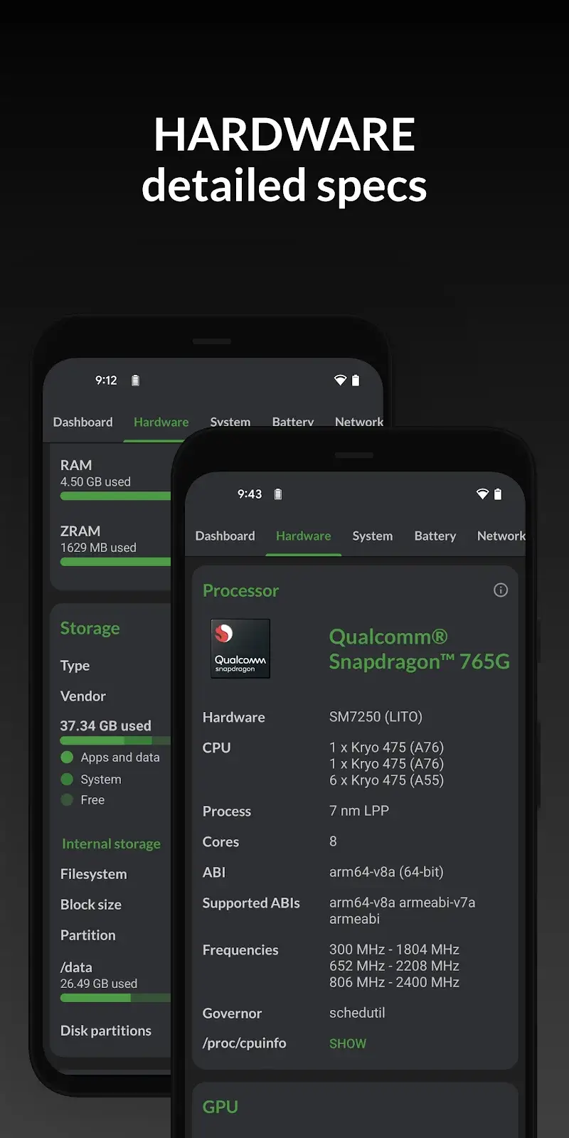 DevCheck screenshot 3