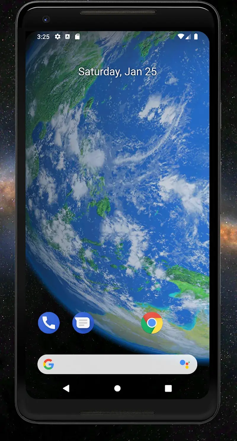 Earth 3D Live Wallpaper - ภาพหน้าจอ 1
