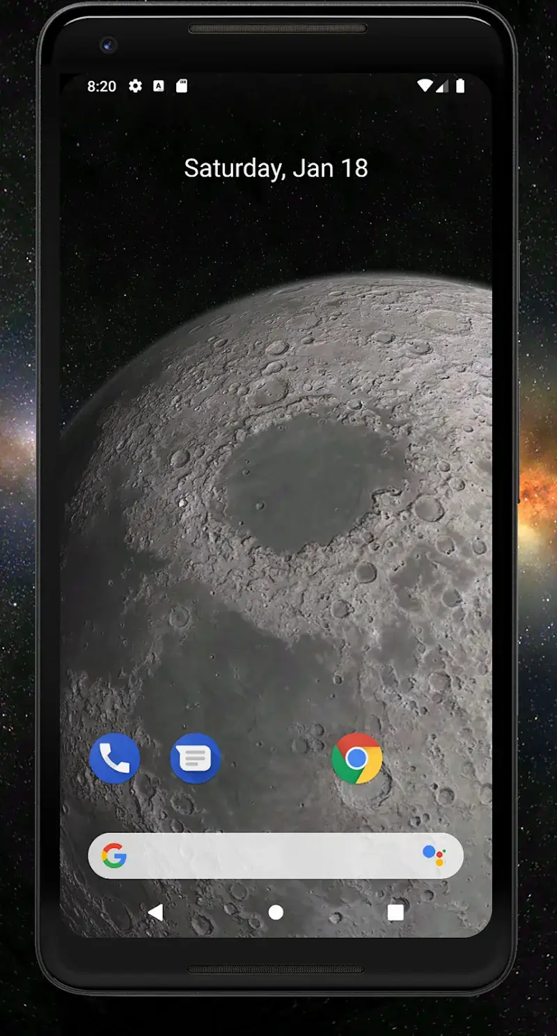 Earth 3D Live Wallpaper - ภาพหน้าจอ 4