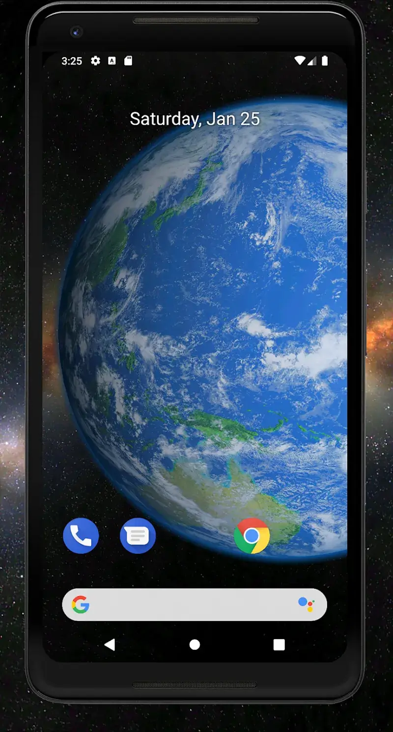Earth 3D Live Wallpaper - ภาพหน้าจอ 2
