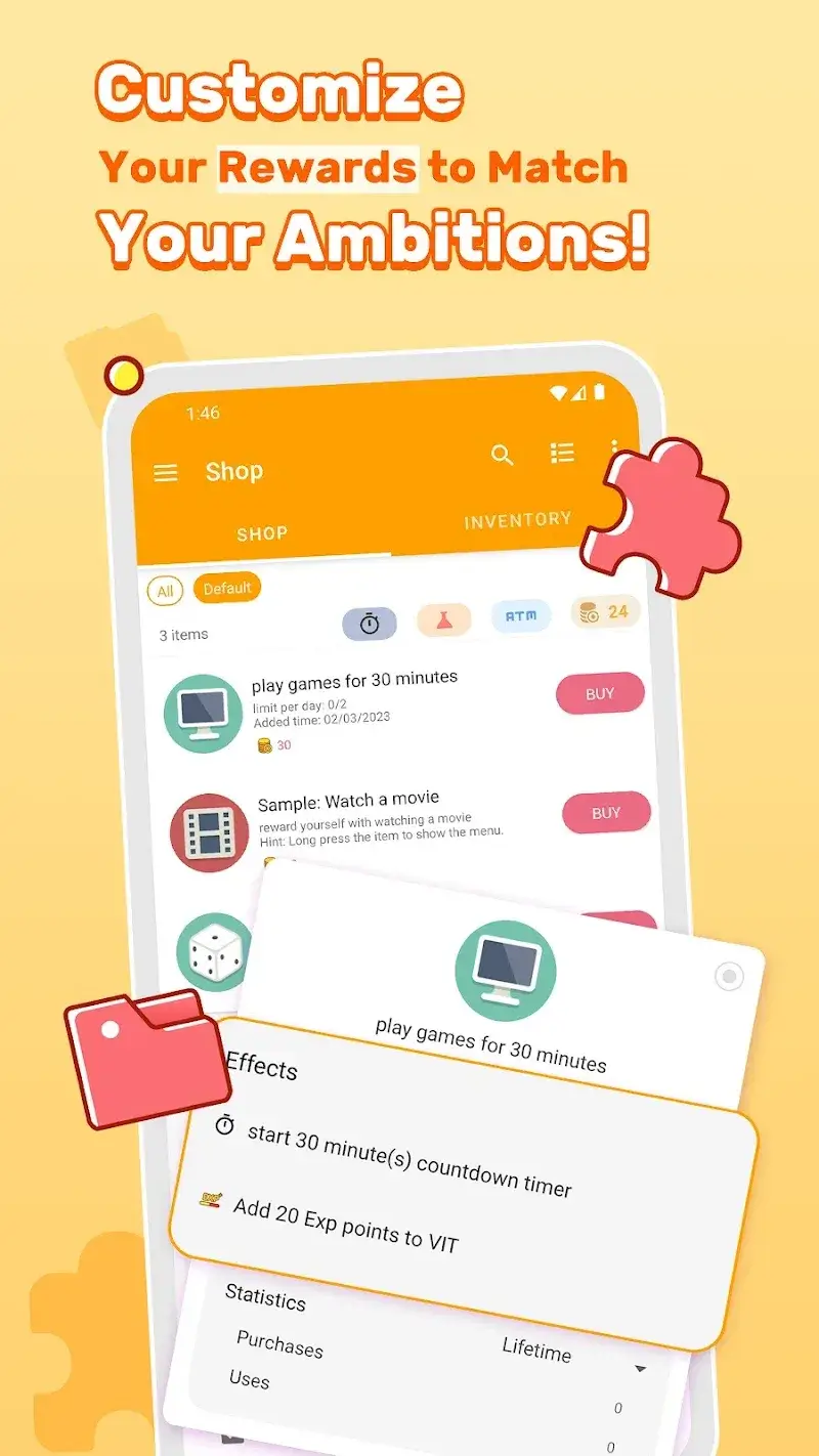 LifeUp screenshot 3