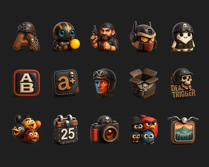 Captura de pantalla de Bikerz - Icon Pack 2