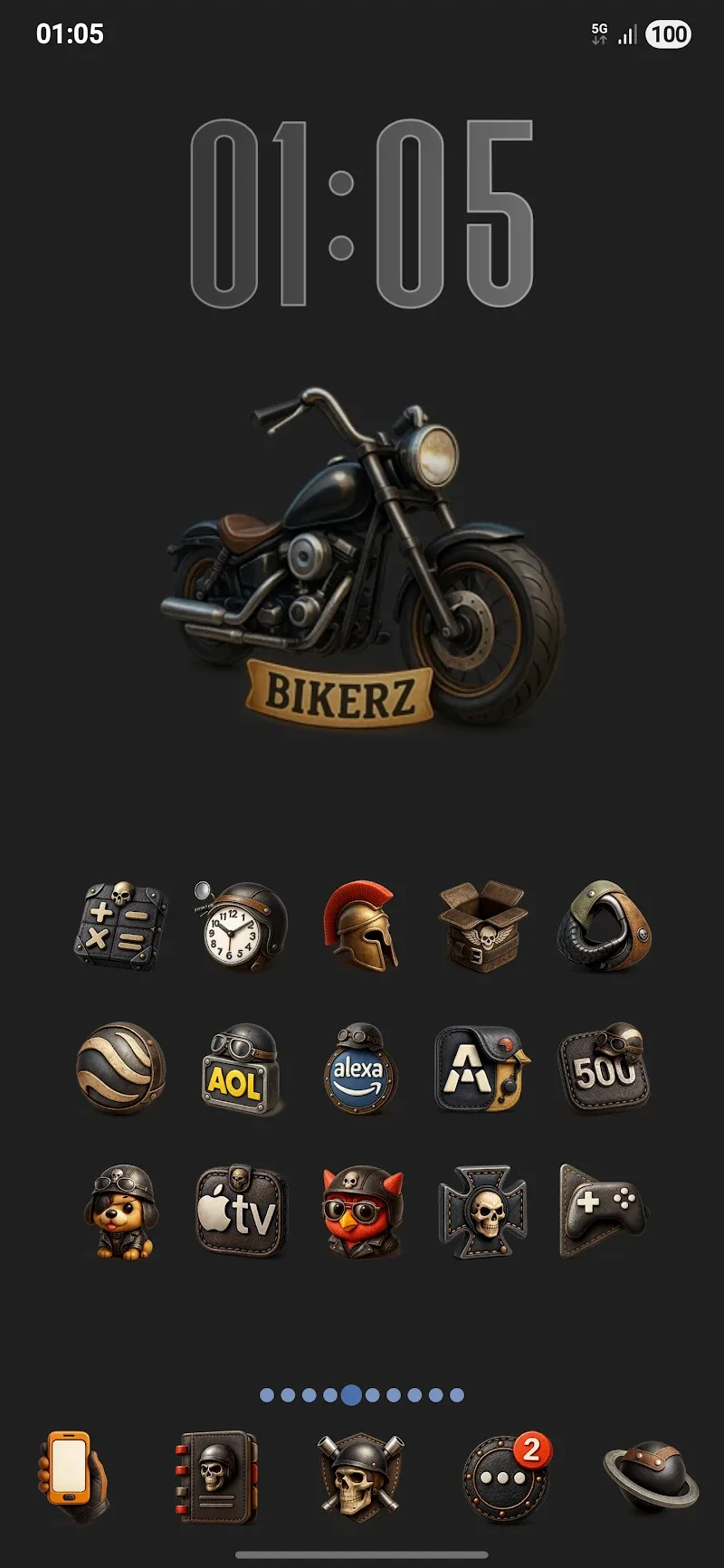 Captura de pantalla de Bikerz - Icon Pack 6