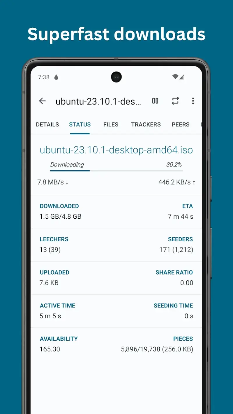 Flud+ screenshot 2