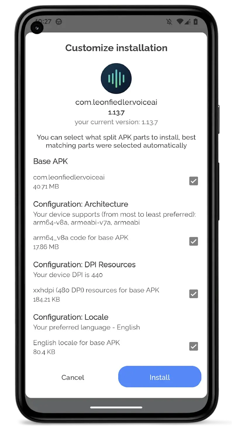 SAI: Split APKs Installer capture d'écran 2