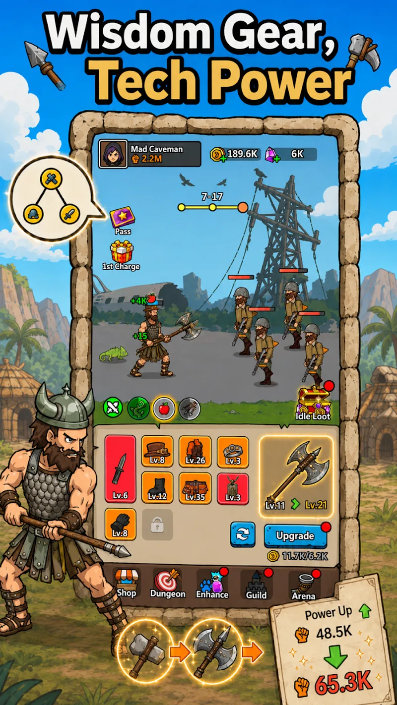 Primitive Loot Go ゲームプレイプレビュー 5
