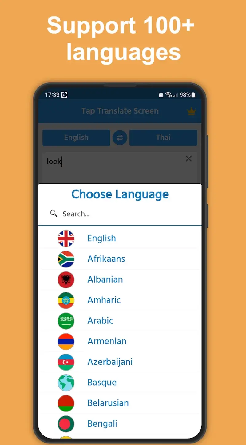 Tap To Translate Screen screenshot 6