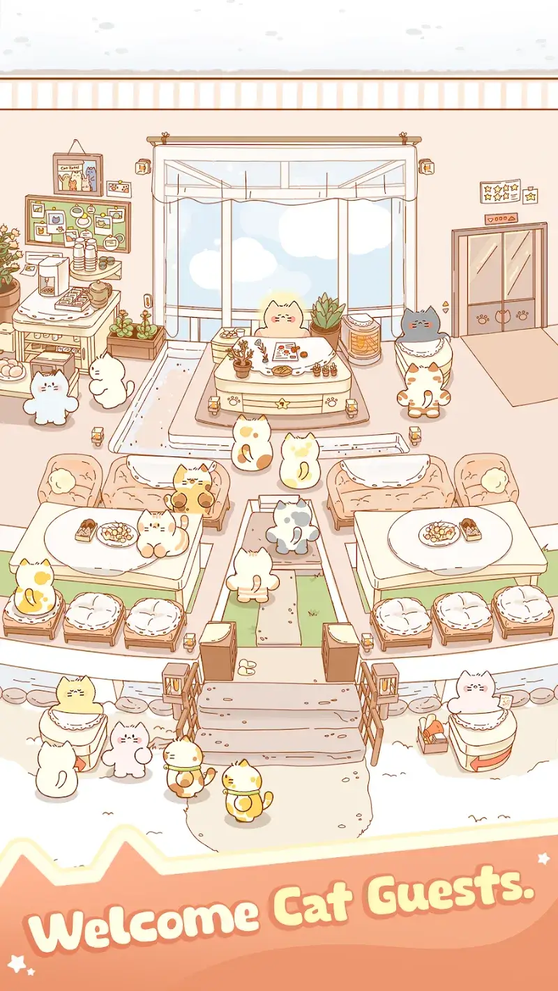 Idle Cat Hotel screenshot 3