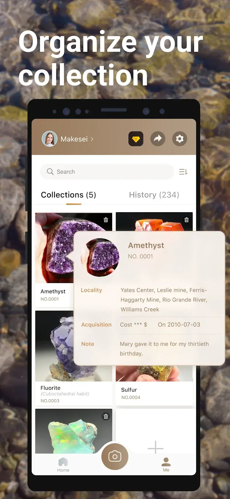 Screenshot 3 di Rock Identifier: Stone ID