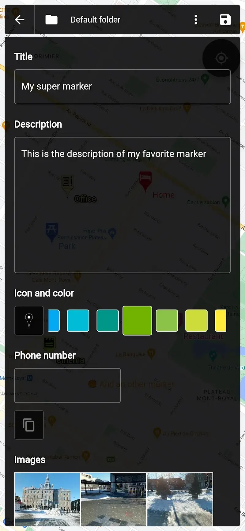 Map Marker 스크린샷 4