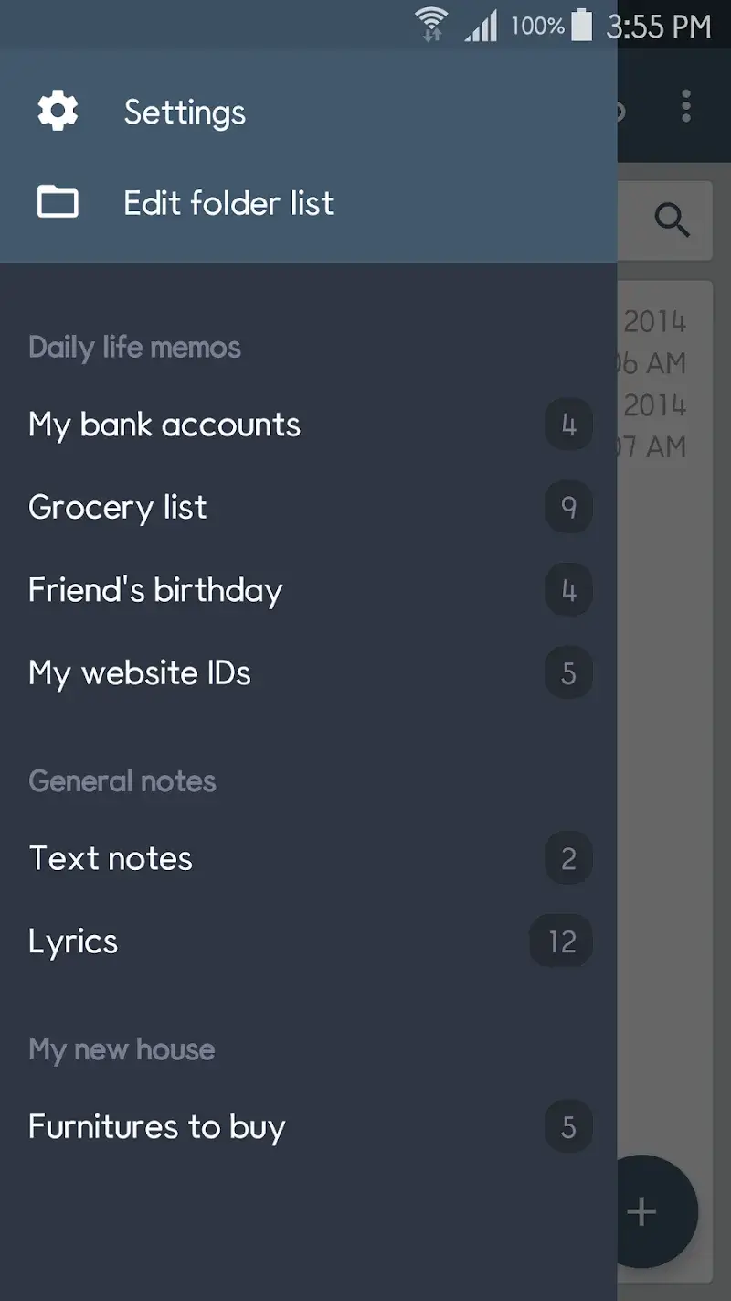 ClevNote screenshot 1