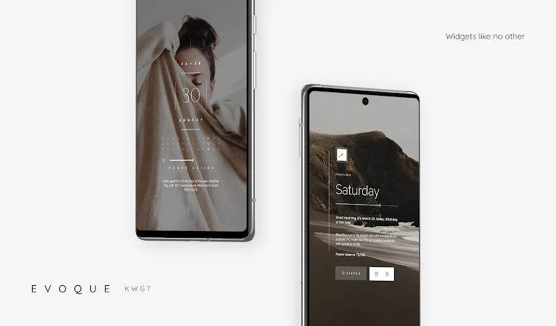 Evoque KWGT screenshot 1