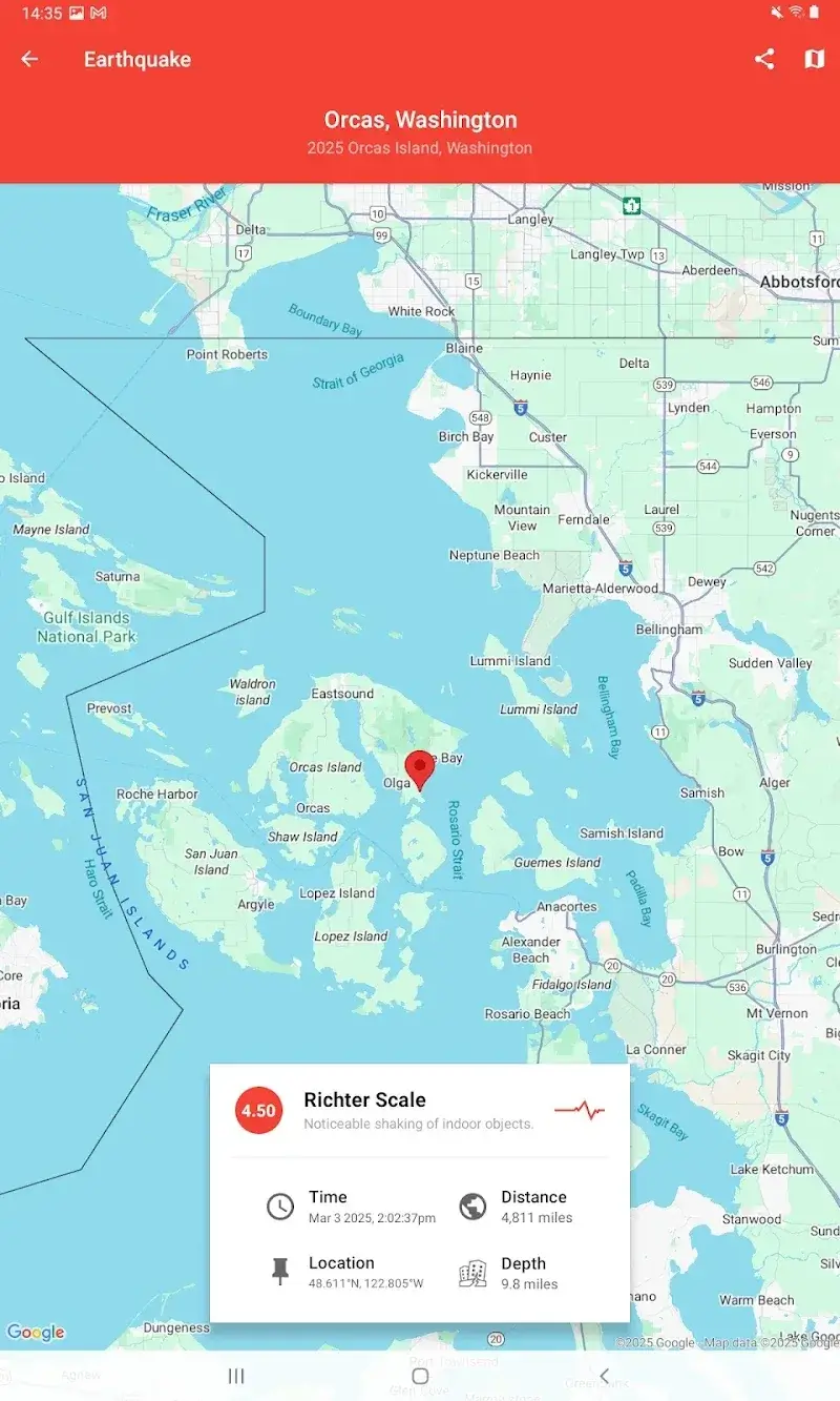 My Earthquake Alerts Pro скриншот 5