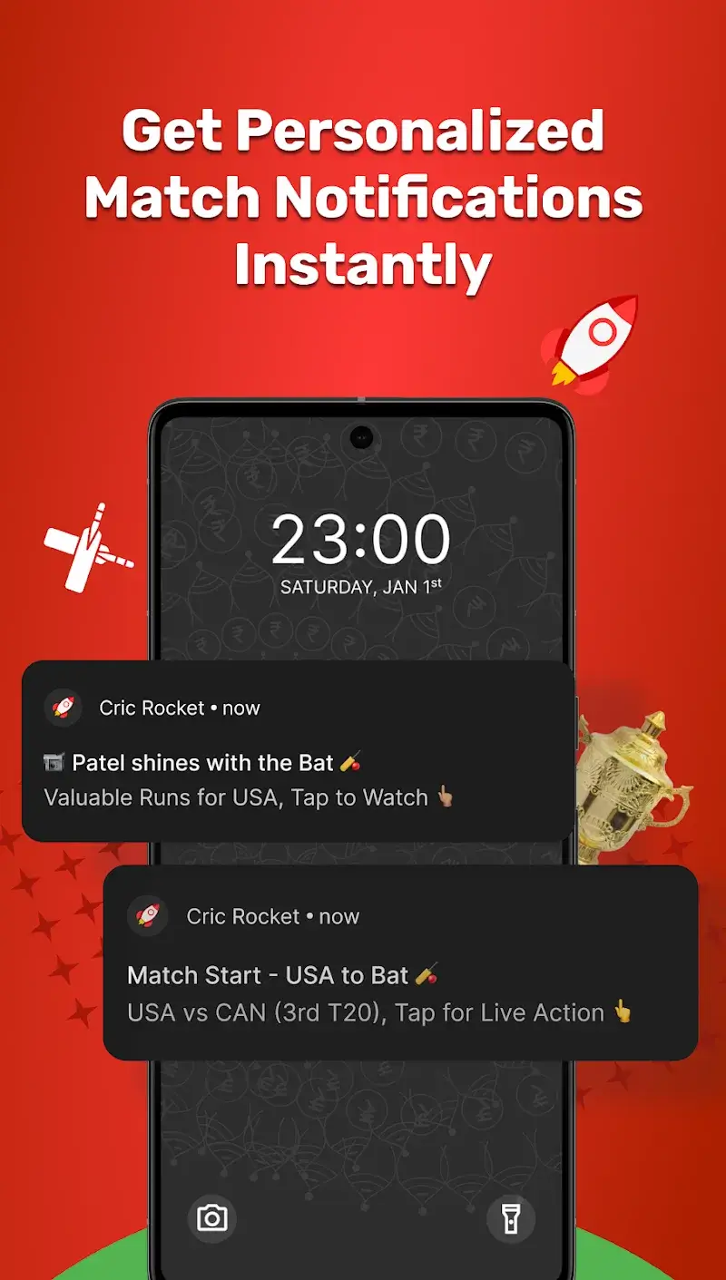 Cric Rocket captura de pantalla 5