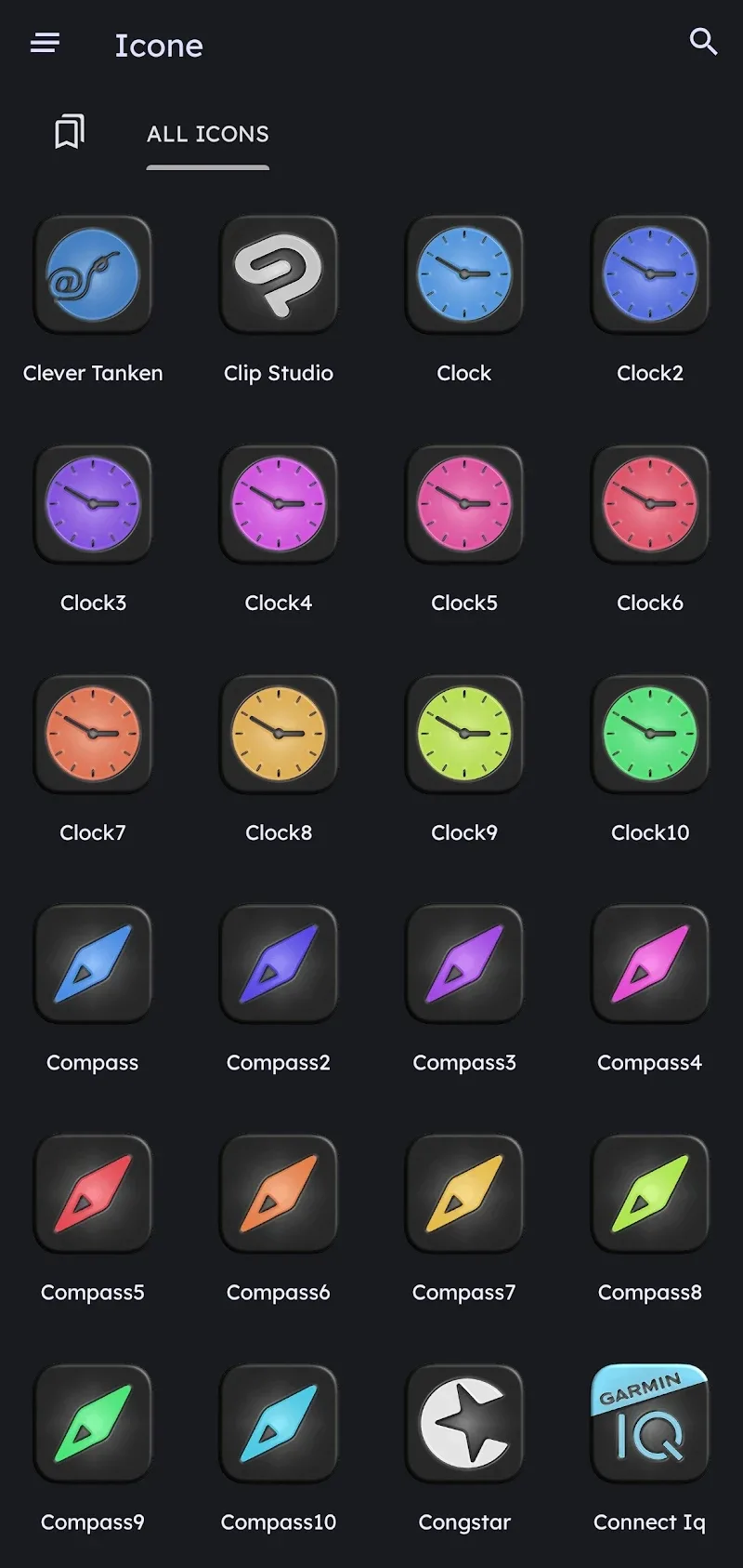 Glossy Dark screenshot 3