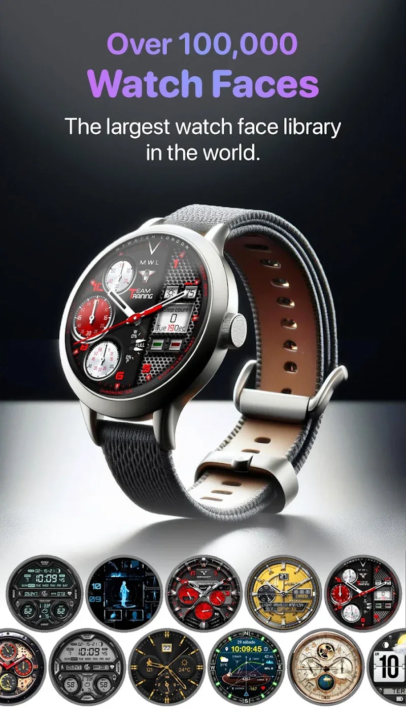 Aperçu 1 de l'application WatchMaker Watch Faces