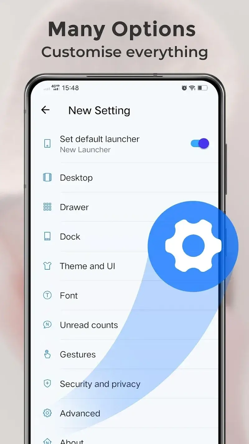 Captura de pantalla de Newer Launcher 2025 6