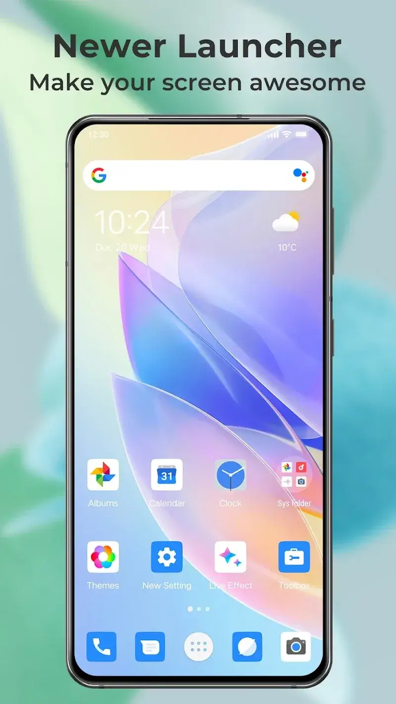 Captura de pantalla de Newer Launcher 2025 1