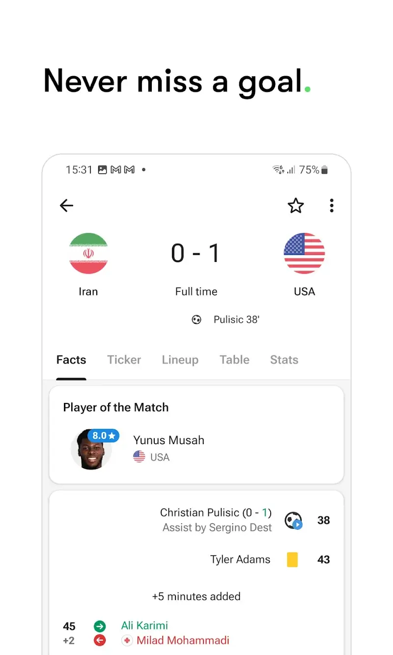 FotMob Pro screenshot 3