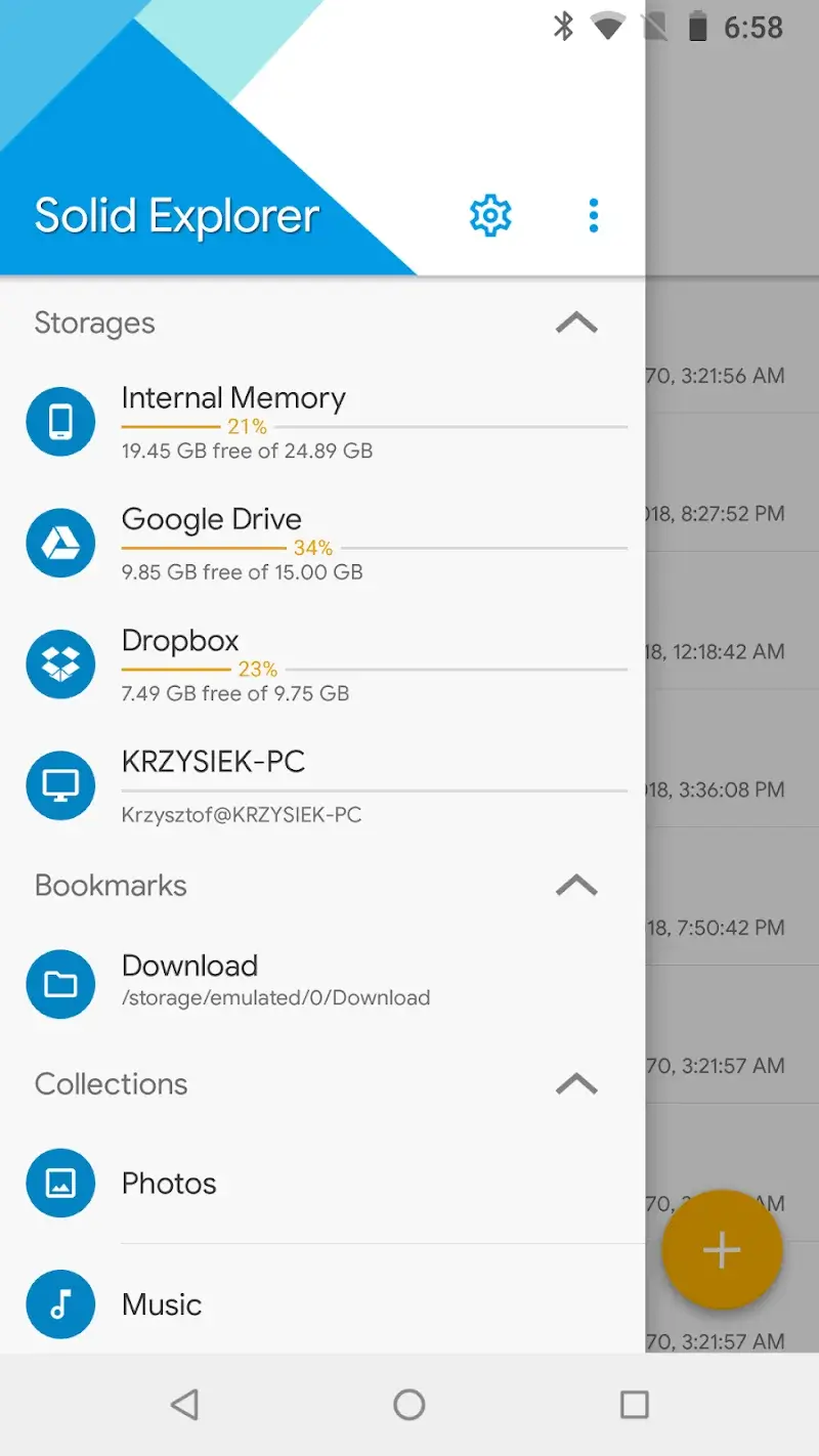 Solid Explorer File Manager screenshot 2