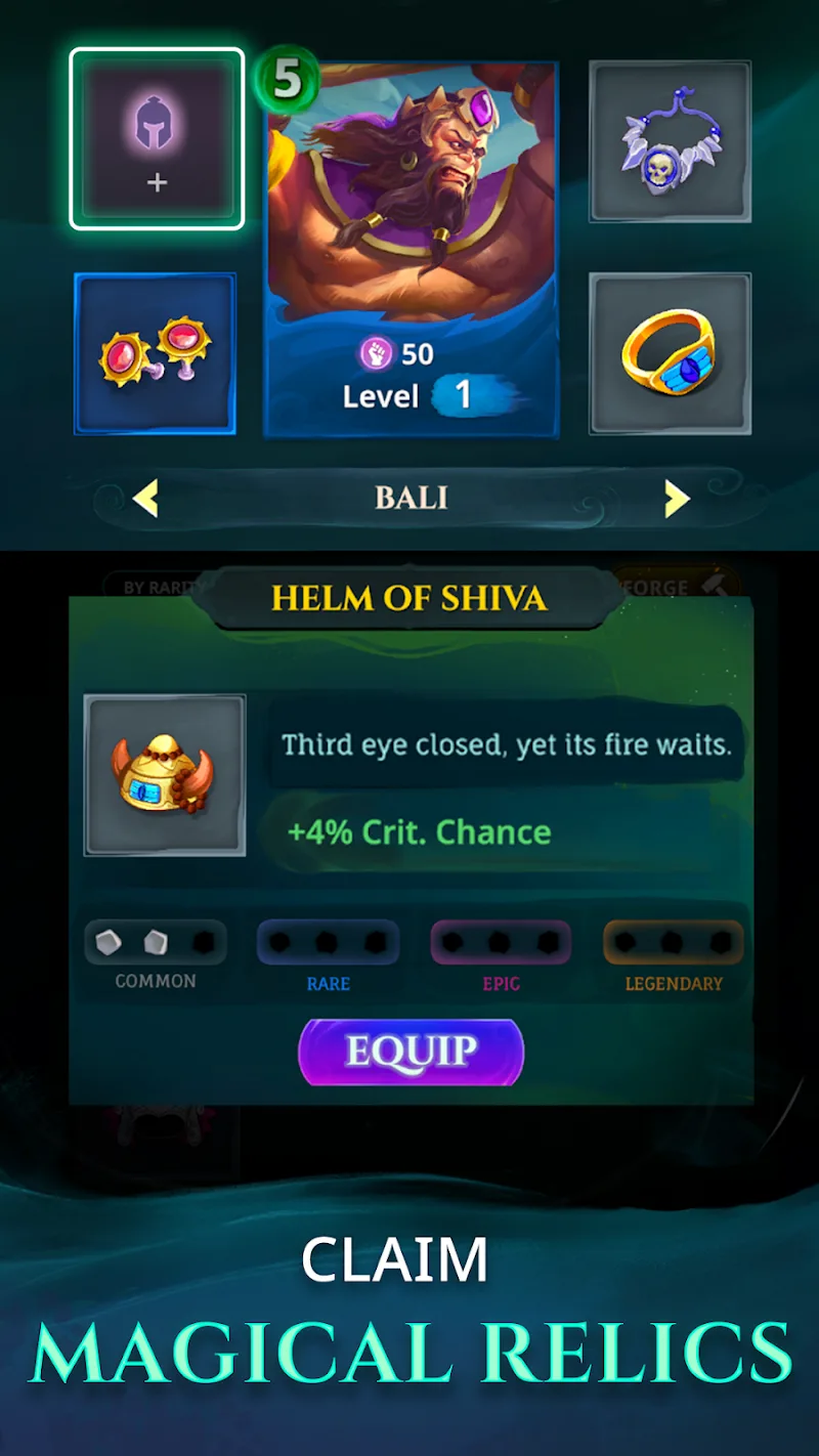Screenshot gameplay Kalpa: Mythic Hero Defense 4