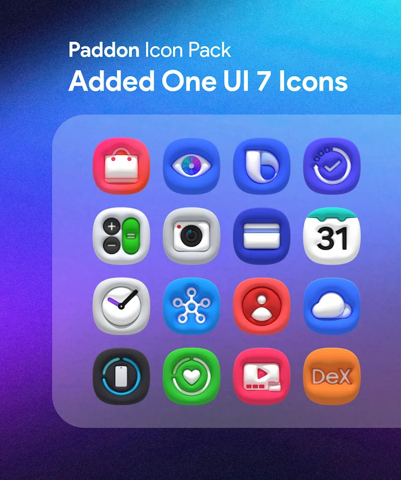Tampilan Rinci Paddon Icon Pack