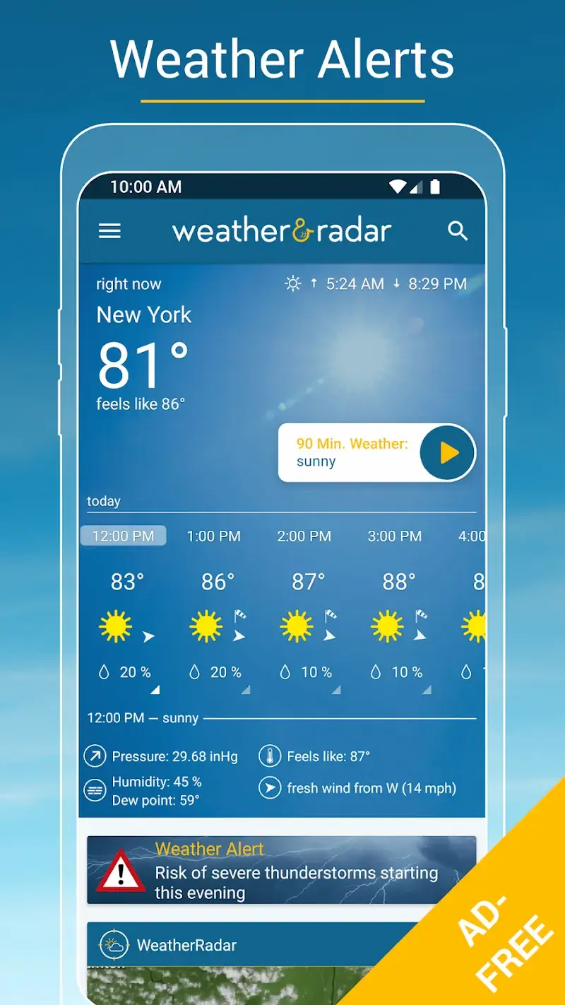 Screenshot Weather & Radar Pro 6