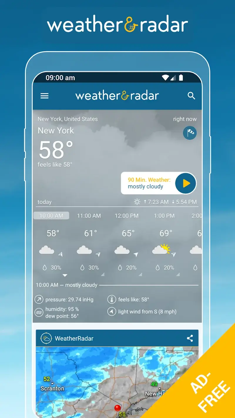 Screenshot Weather & Radar Pro 1