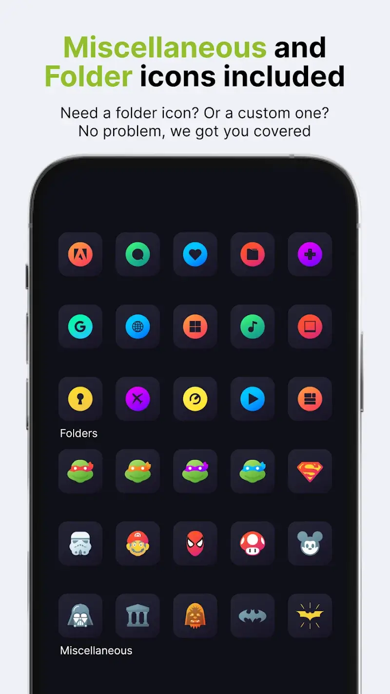 Nova Dark Icon Pack 스크린샷 5