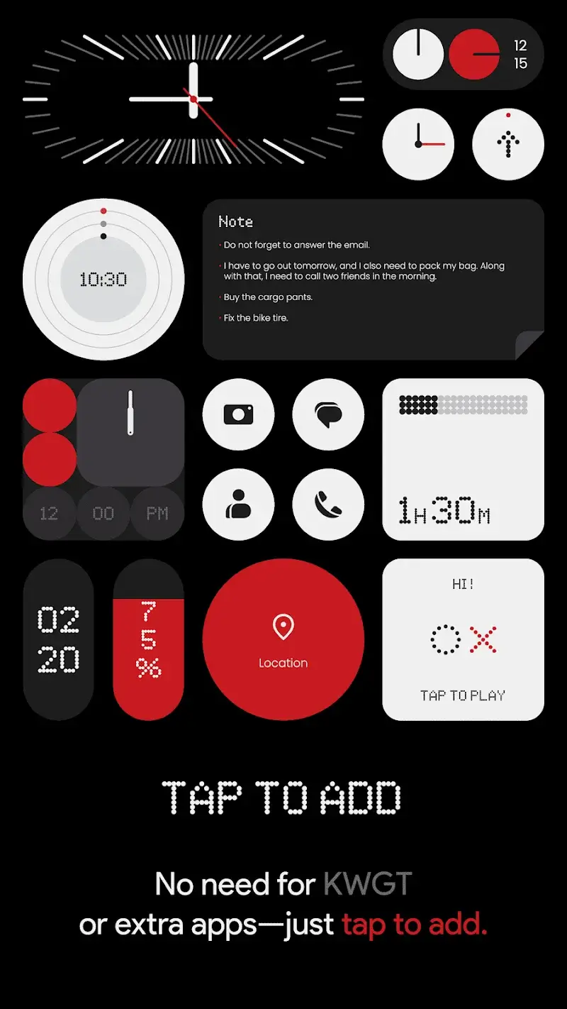 NewThing Widgets Pro screenshot 5