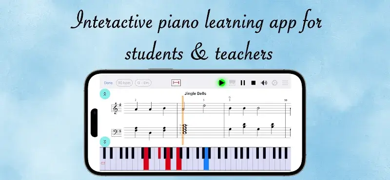 Piano eTutor screenshot 1