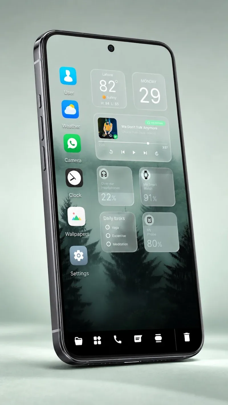 Desktop Style May Launcher capture d'écran 5