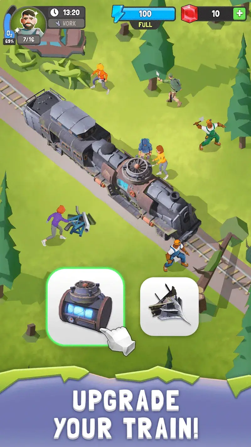 Train of Hope: Survival Game capture d'écran 2