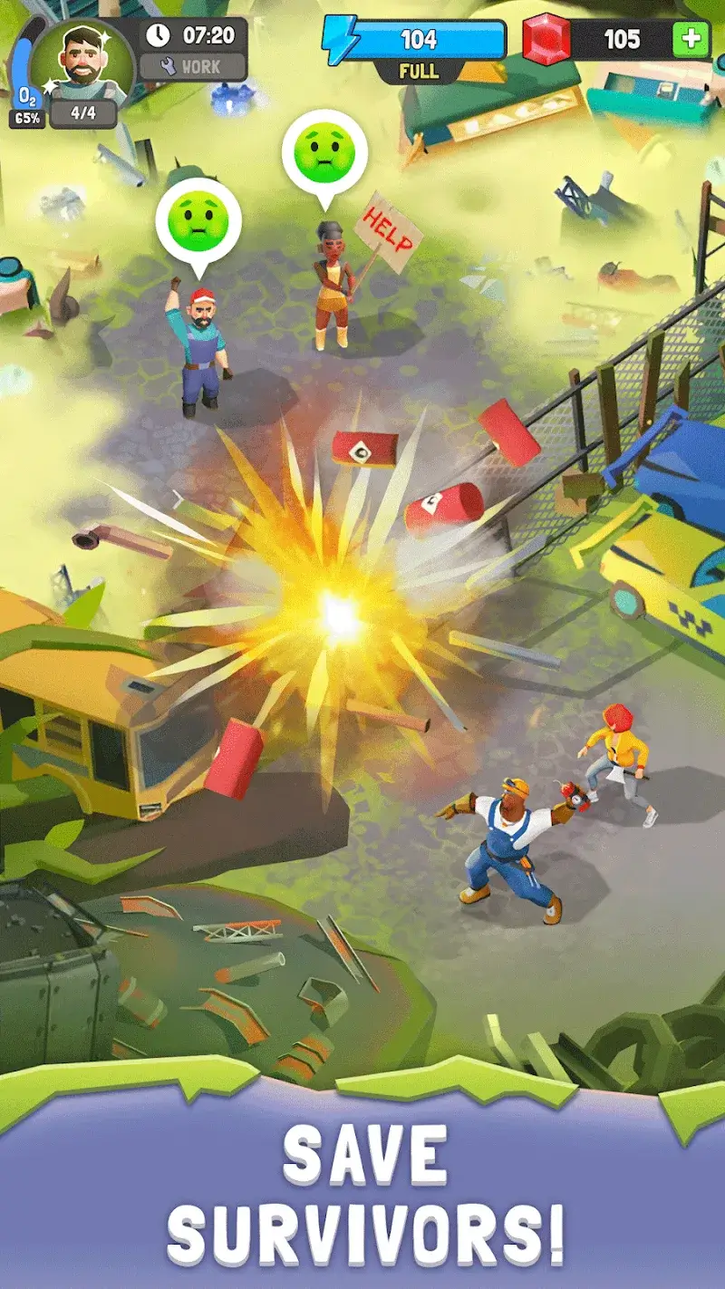Train of Hope: Survival Game capture d'écran 3