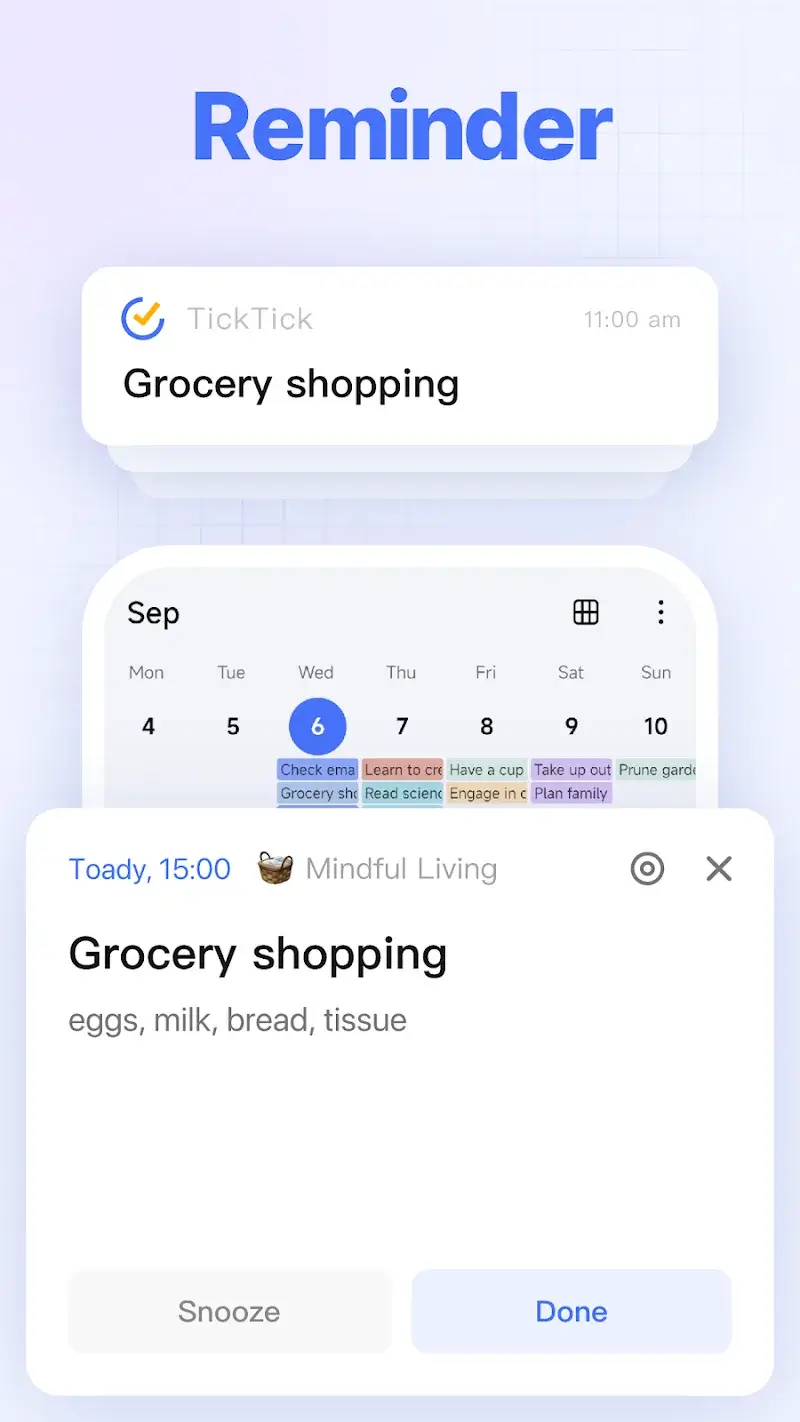 TickTick screenshot 4