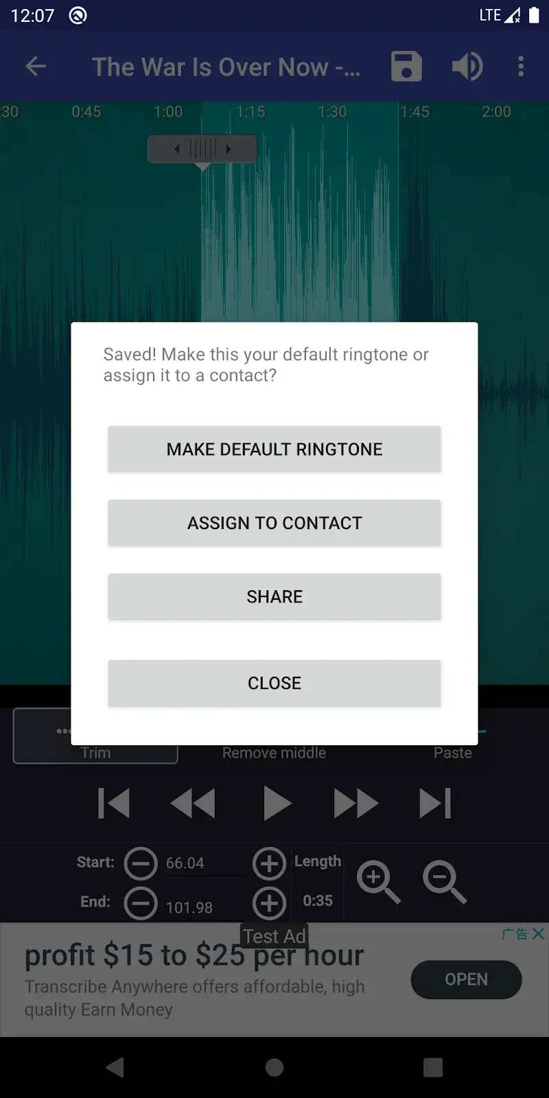 Ringtone Maker v3.2.9 APK screenshot 5