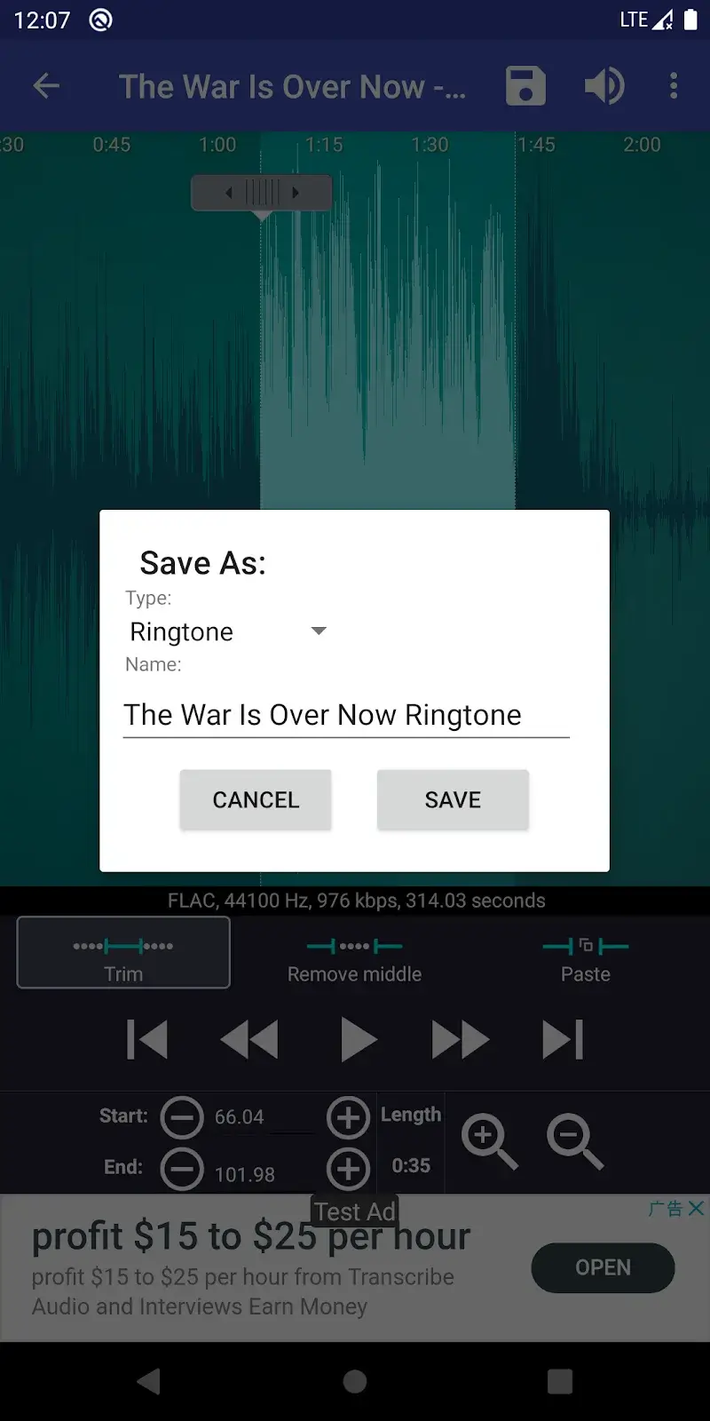 Ringtone Maker v3.2.9 APK screenshot 4