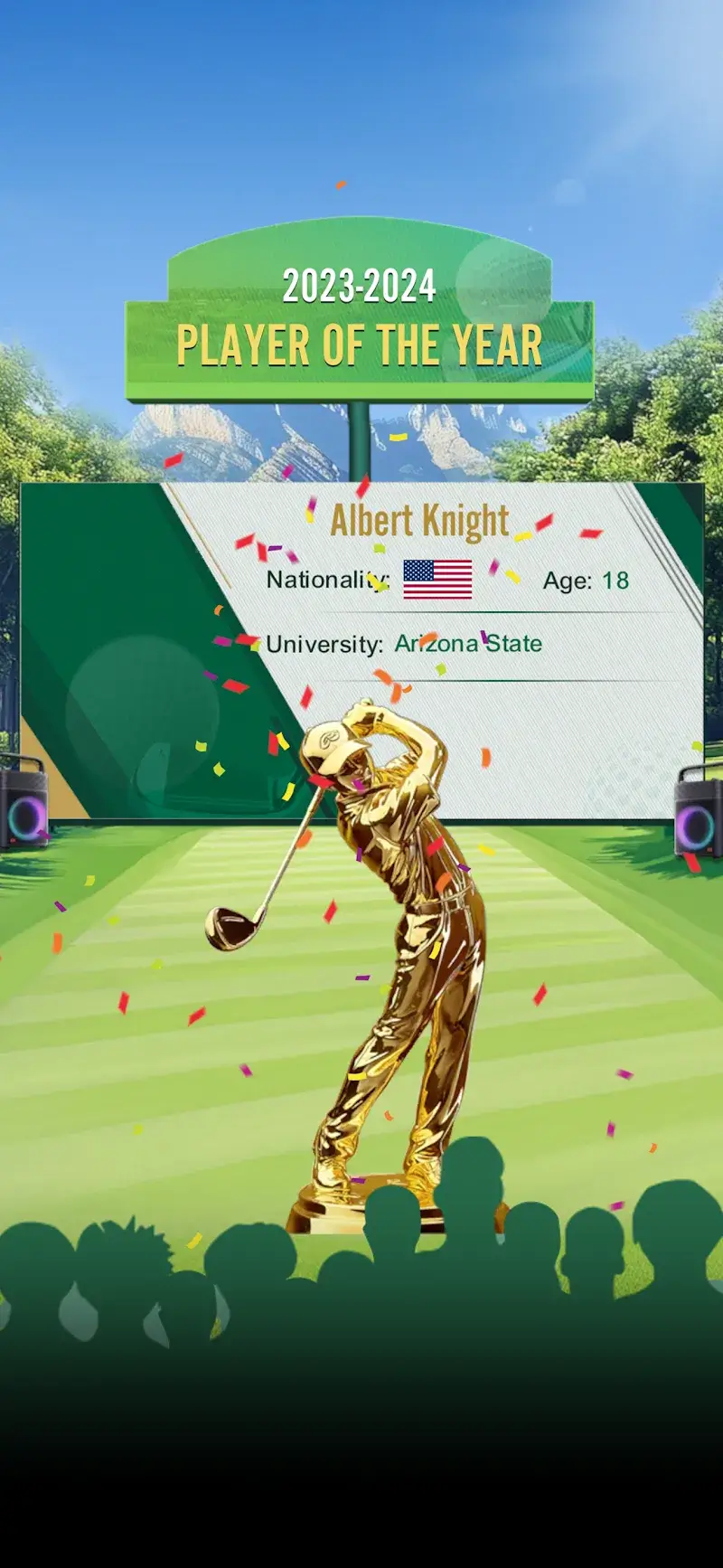 Golf Rising Star screenshot 2