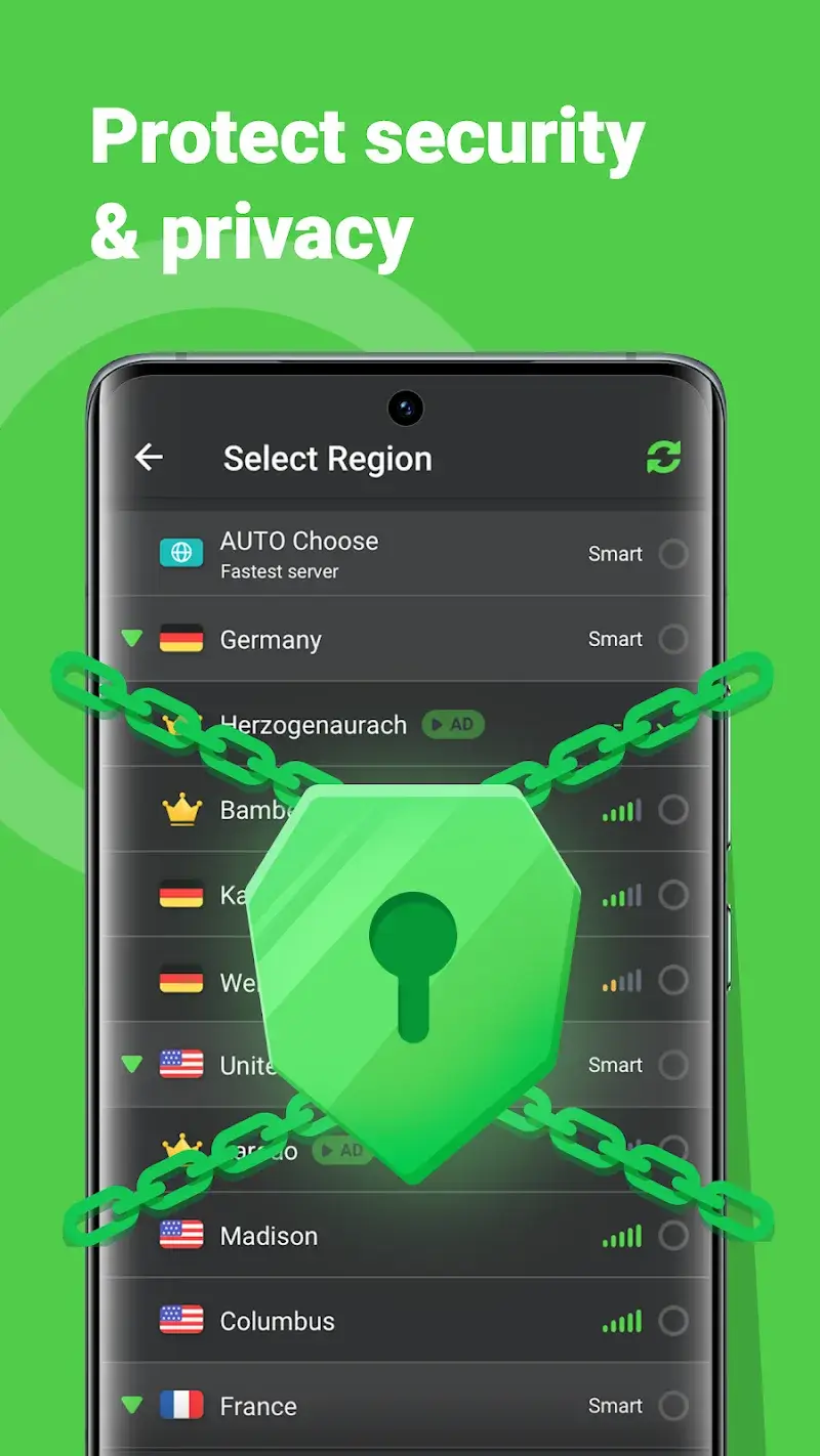 Capture d'écran Melon VPN 2