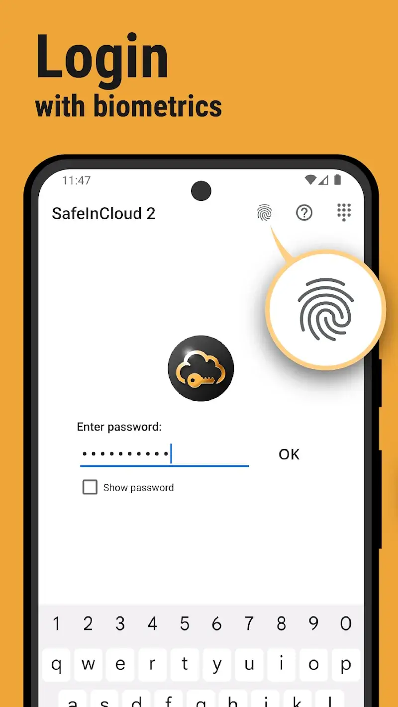 SafeInCloud 2 captura de pantalla 4