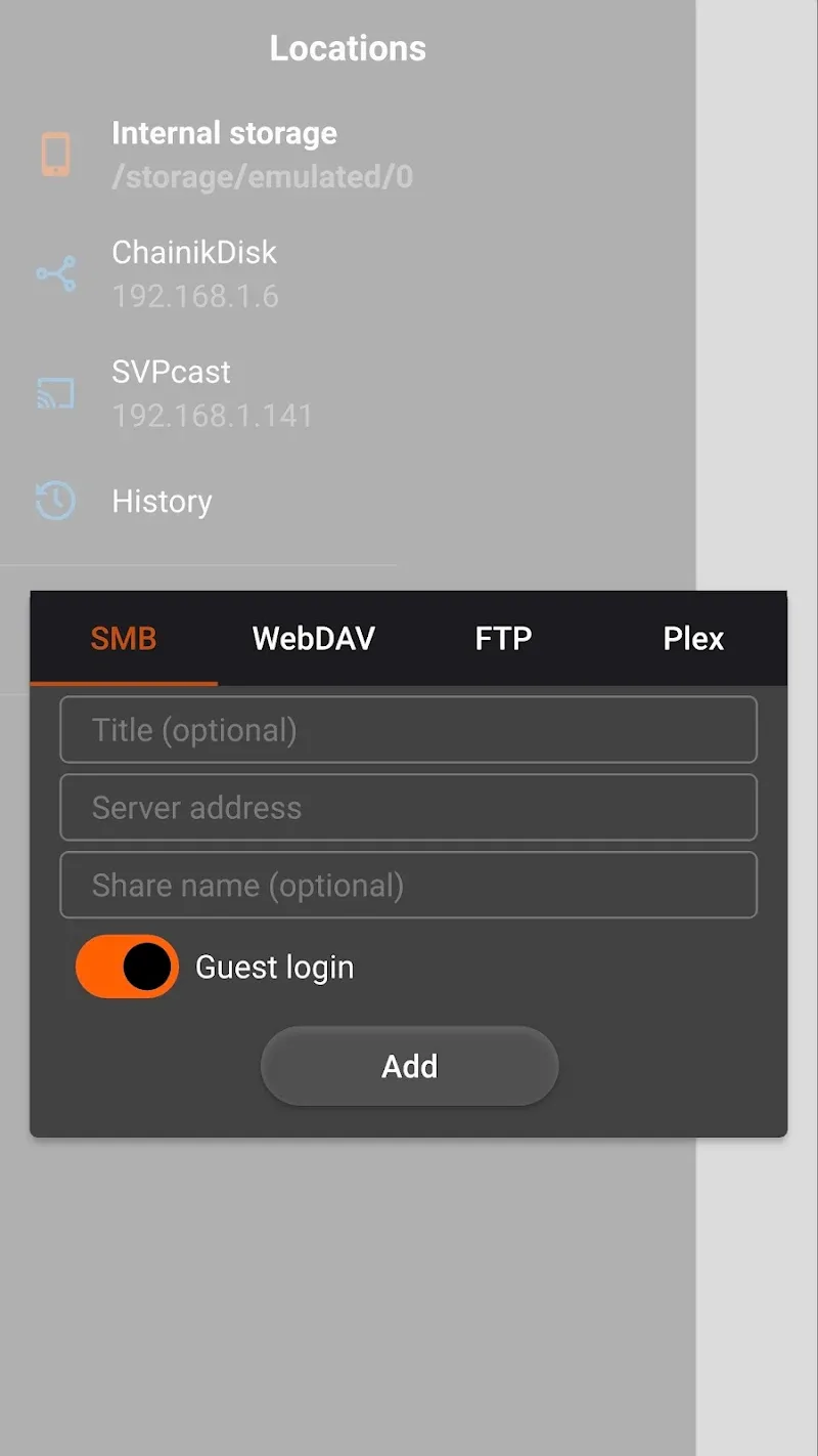 Screenshot 5 di SVPlayer